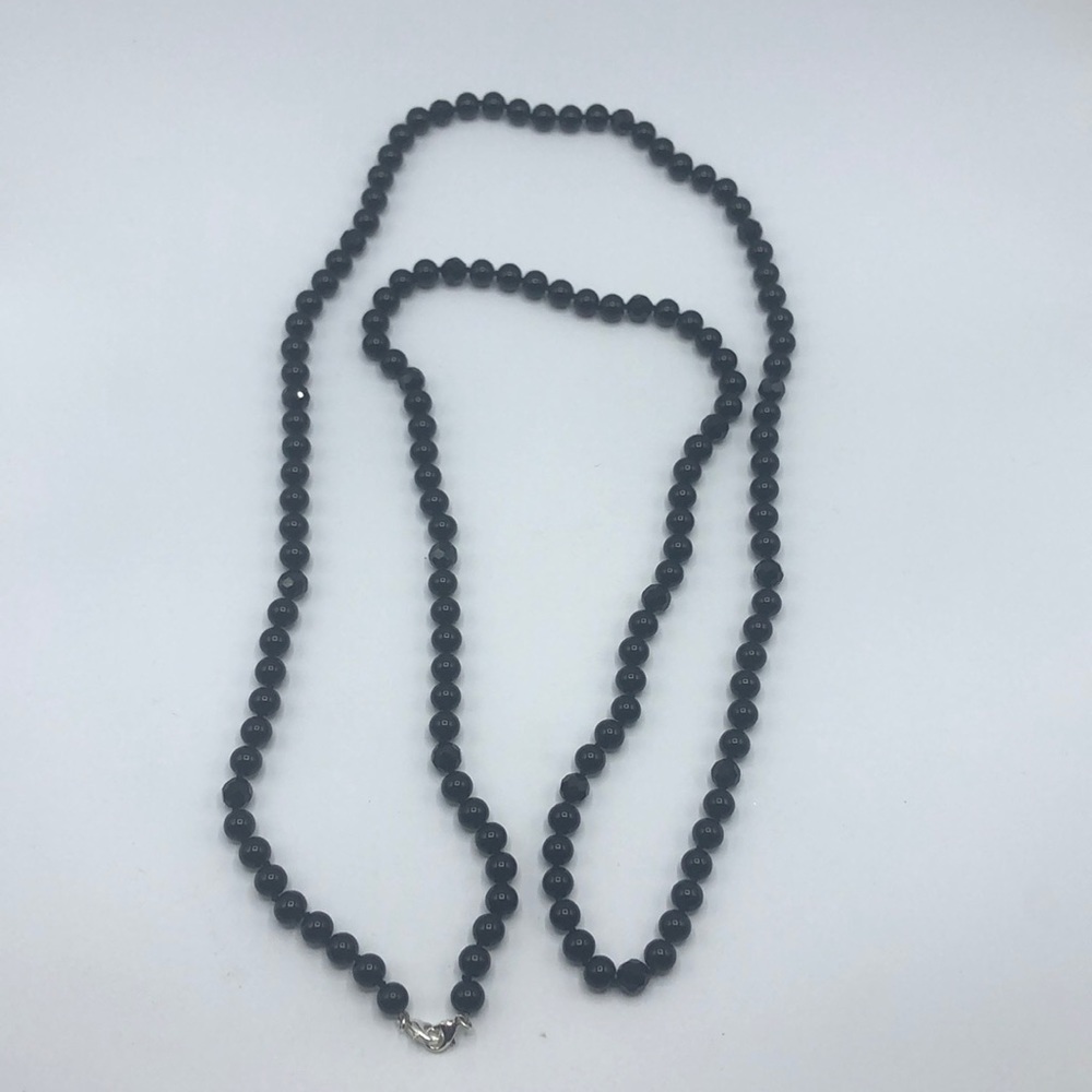 Black La Coco Rope Necklace